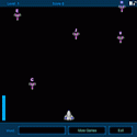 Quarkstar typing - space game