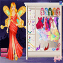 Beautiful fairy dress up - öltöztetős játék