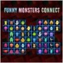 Funny monsters connect - matching game
