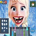Elsa dentist care - girl game